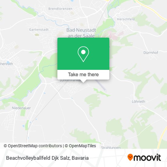 Beachvolleyballfeld Djk Salz map