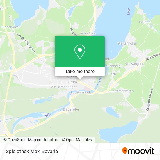 Карта Spielothek Max
