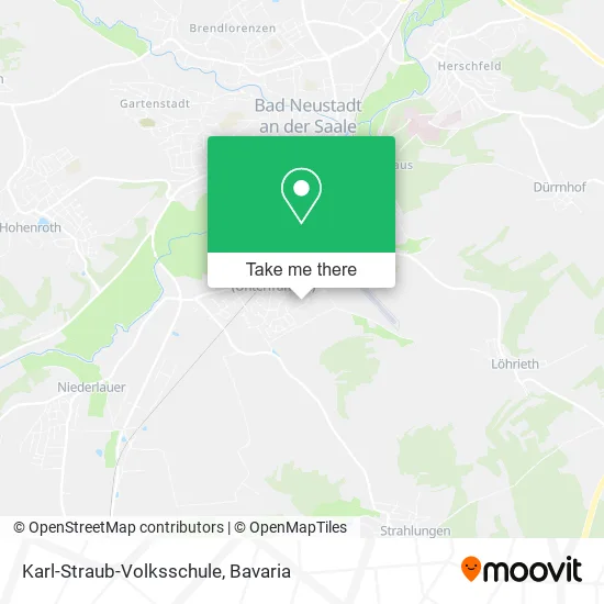 Карта Karl-Straub-Volksschule