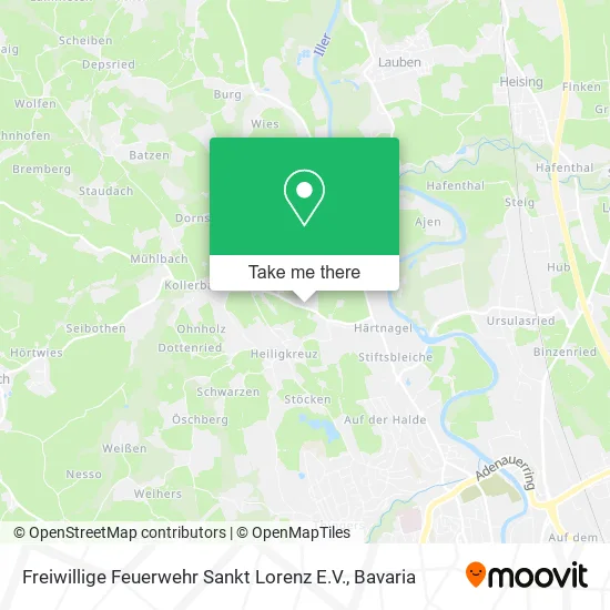 Карта Freiwillige Feuerwehr Sankt Lorenz E.V.