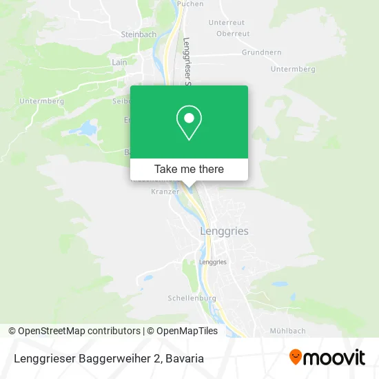 Карта Lenggrieser Baggerweiher 2