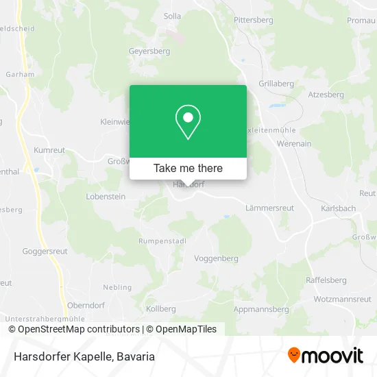 Harsdorfer Kapelle map