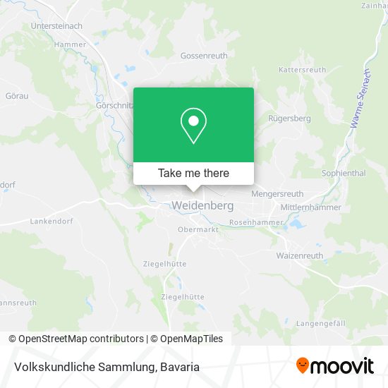 Карта Volkskundliche Sammlung