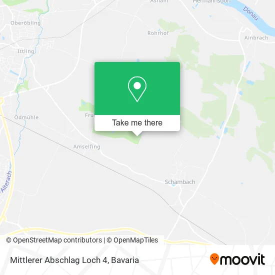 Карта Mittlerer Abschlag Loch 4
