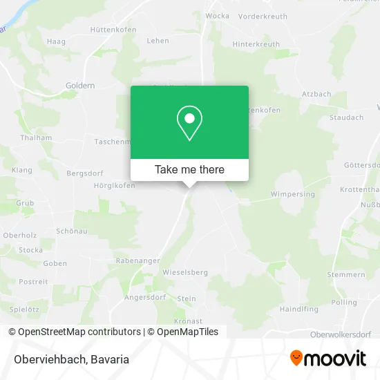 Карта Oberviehbach