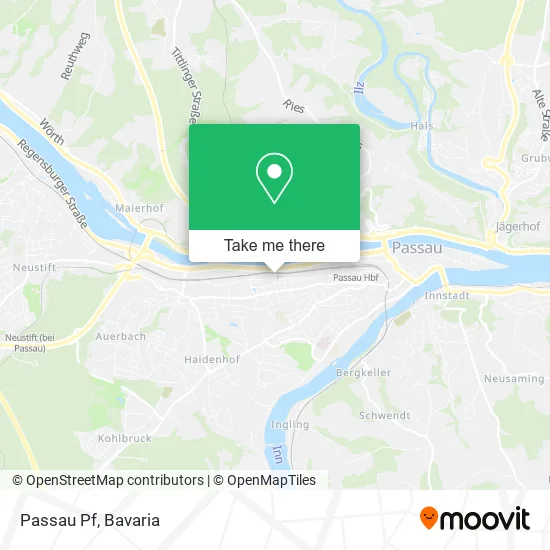 Карта Passau Pf