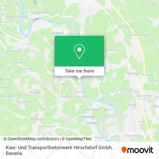 Kies- Und Transportbetonwerk Hirschdorf Gmbh map