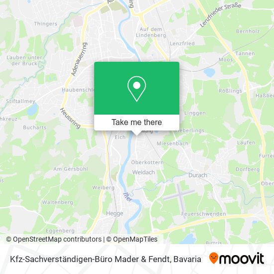 Kfz-Sachverständigen-Büro Mader & Fendt map