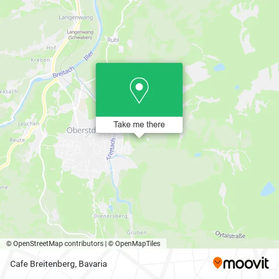 Карта Cafe Breitenberg