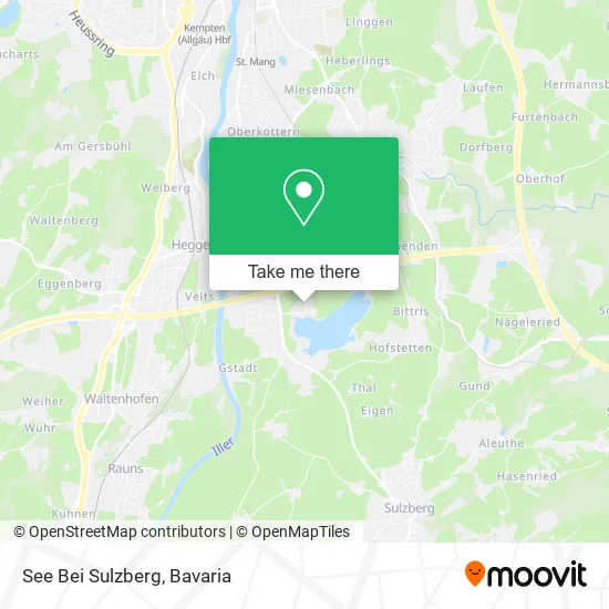 Карта See Bei Sulzberg