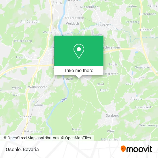 Карта Öschle