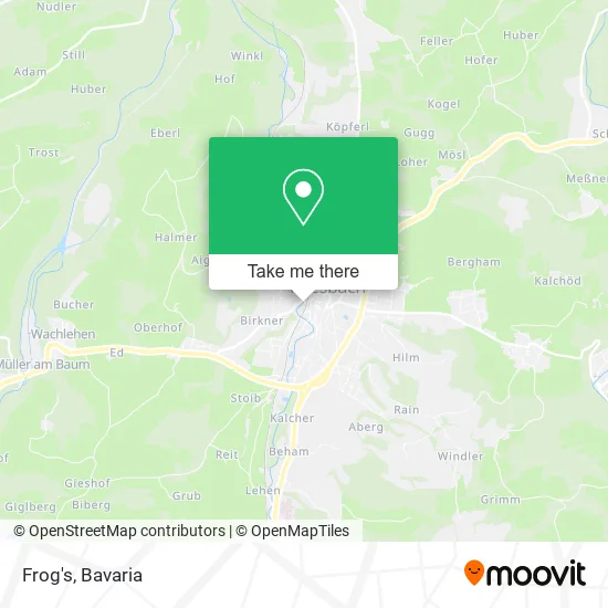 Карта Frog's