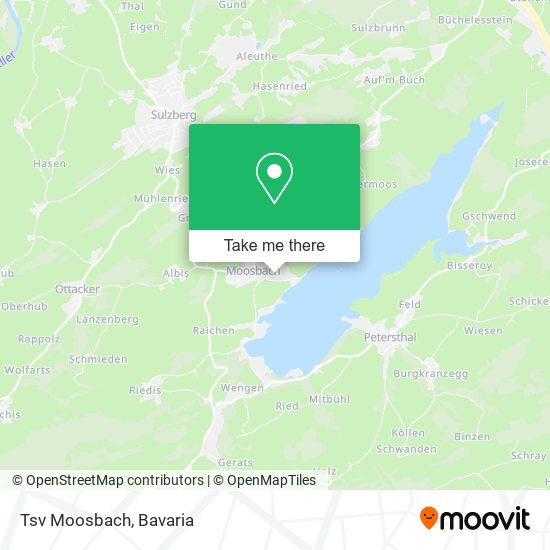 Tsv Moosbach map