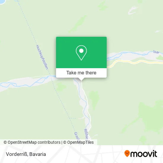 Карта Vorderriß