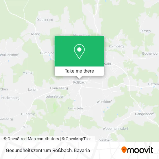 Карта Gesundheitszentrum Roßbach