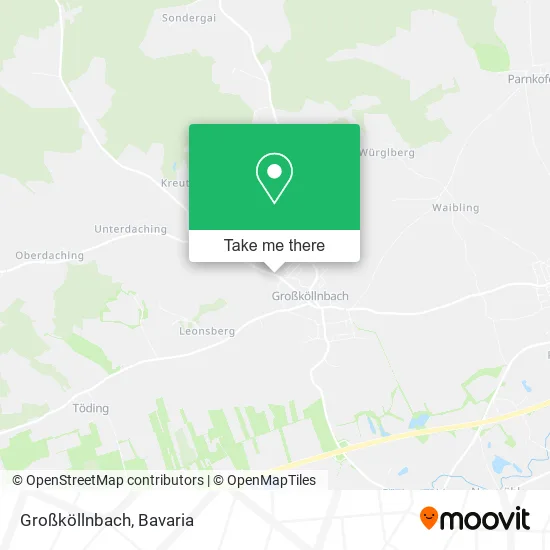 Großköllnbach map