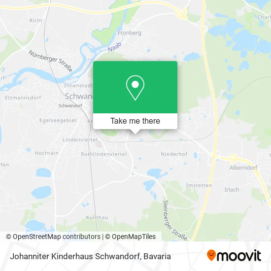 Карта Johanniter Kinderhaus Schwandorf