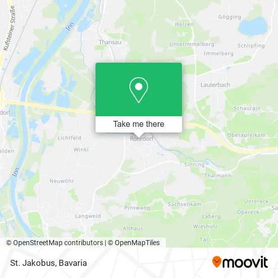 Карта St. Jakobus