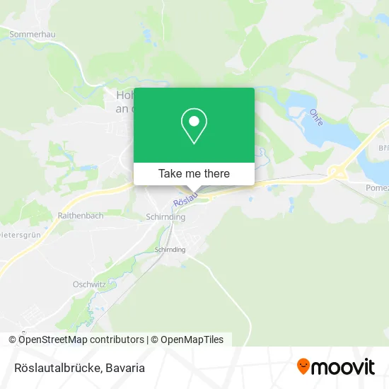 Röslautalbrücke map