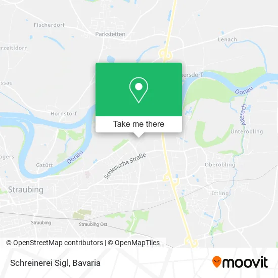 Карта Schreinerei Sigl
