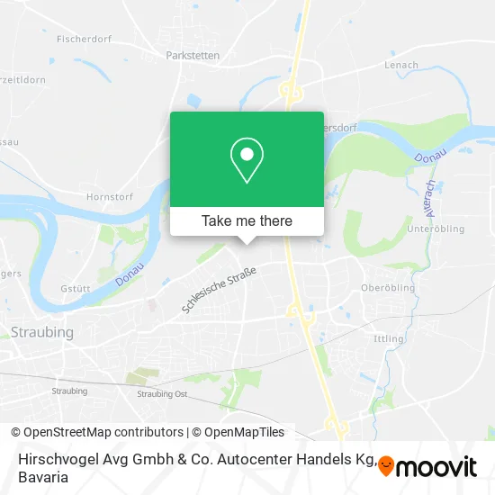 Карта Hirschvogel Avg Gmbh & Co. Autocenter Handels Kg
