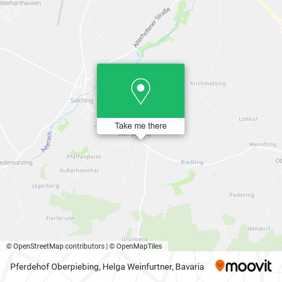 Pferdehof Oberpiebing, Helga Weinfurtner map
