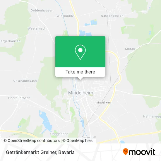 Карта Getränkemarkt Greiner