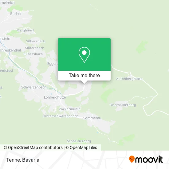 Карта Tenne