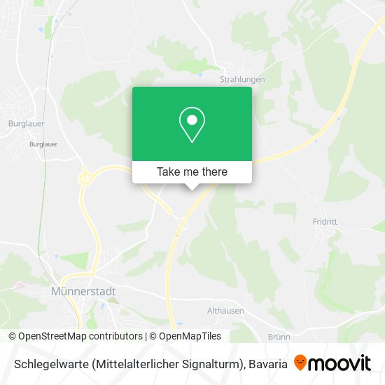 Schlegelwarte (Mittelalterlicher Signalturm) map