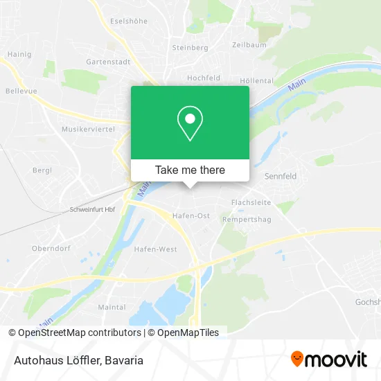Карта Autohaus Löffler