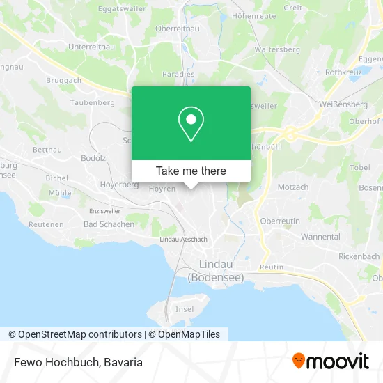 Карта Fewo Hochbuch