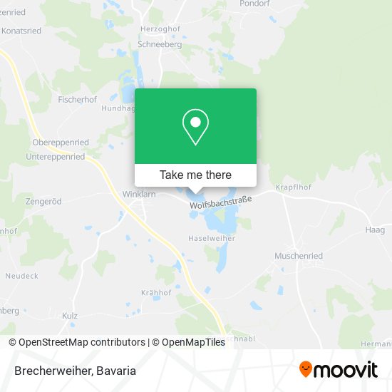 Карта Brecherweiher