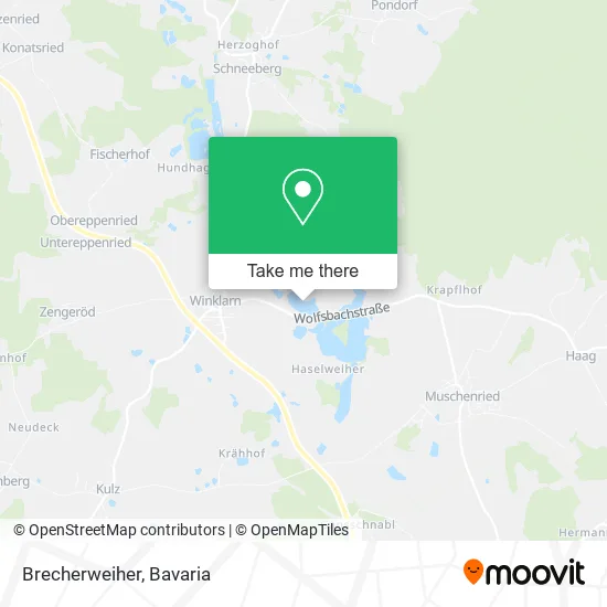 Карта Brecherweiher