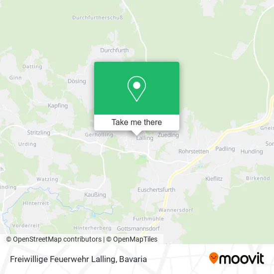 Карта Freiwillige Feuerwehr Lalling