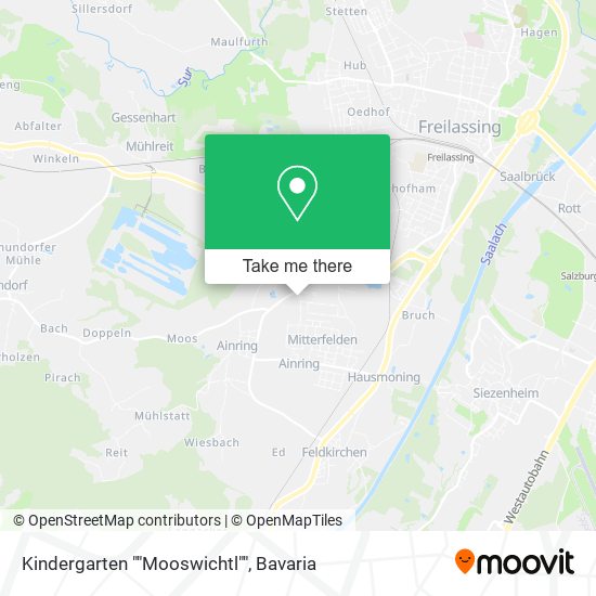 Kindergarten ""Mooswichtl"" map