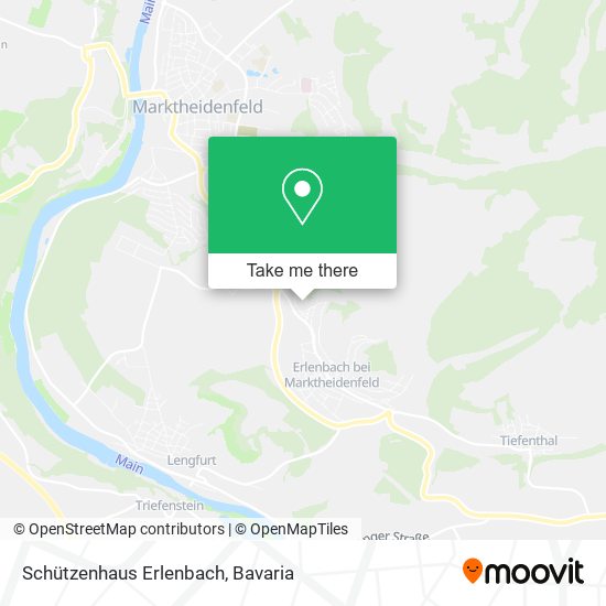Schützenhaus Erlenbach map