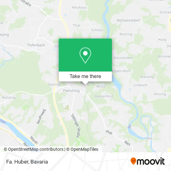 Карта Fa. Huber