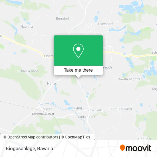 Карта Biogasanlage