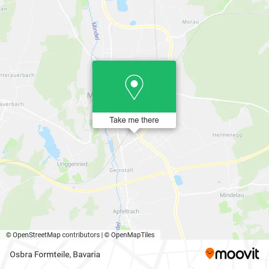 Карта Osbra Formteile