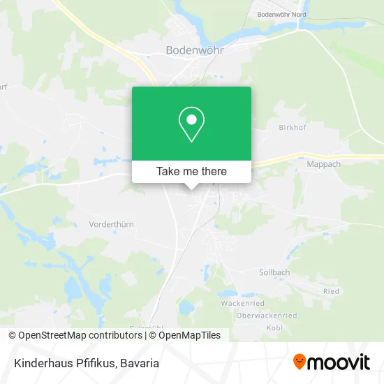 Карта Kinderhaus Pfifikus