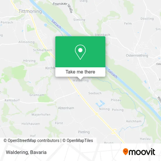 Карта Waldering