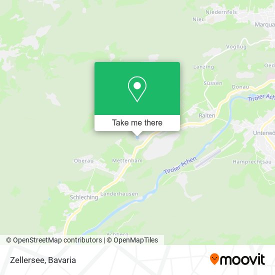 Zellersee map