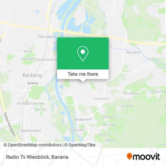 Карта Radio Tv Wiesböck