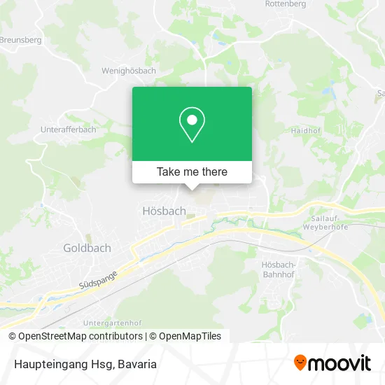 Карта Haupteingang Hsg