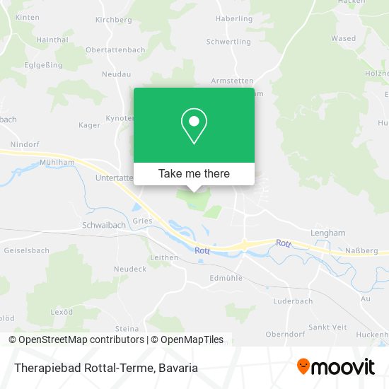 Therapiebad Rottal-Terme map