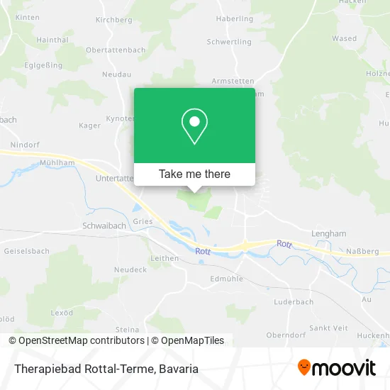 Карта Therapiebad Rottal-Terme