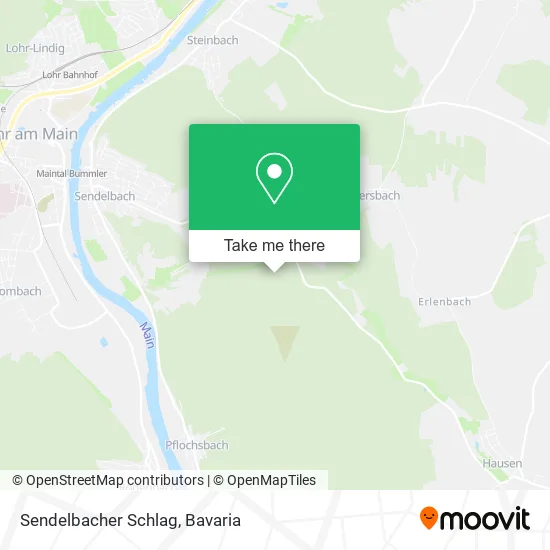 Карта Sendelbacher Schlag