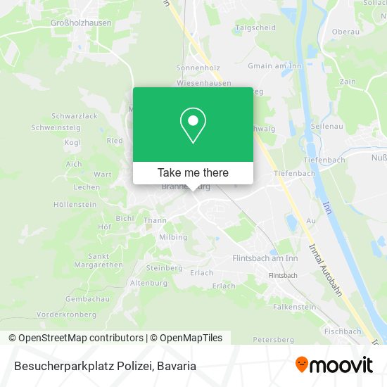 Besucherparkplatz Polizei map