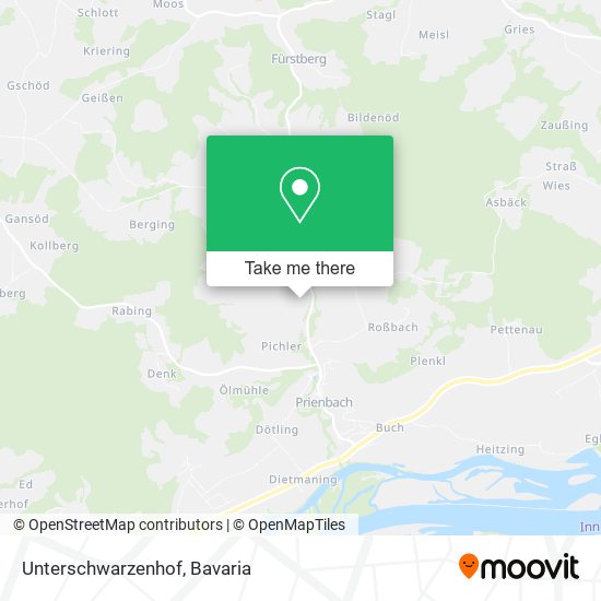 Карта Unterschwarzenhof