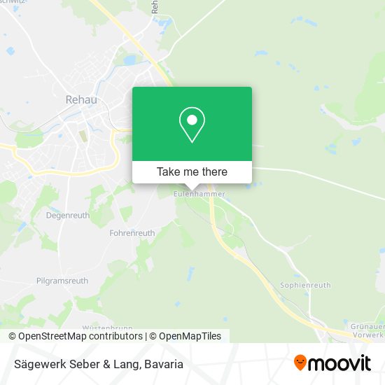 Sägewerk Seber & Lang map